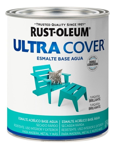 Pintura Multiuso Al Agua Ultra Cover 946ml Rust Oleum