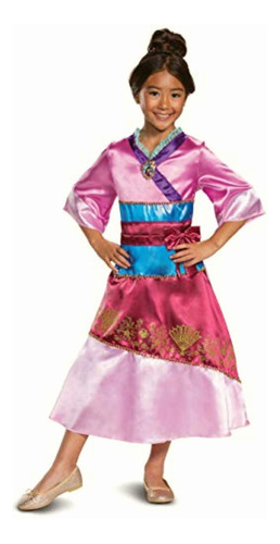 Disfraz De Princesa Mulan De Disney Para Niñas, Disfraz De