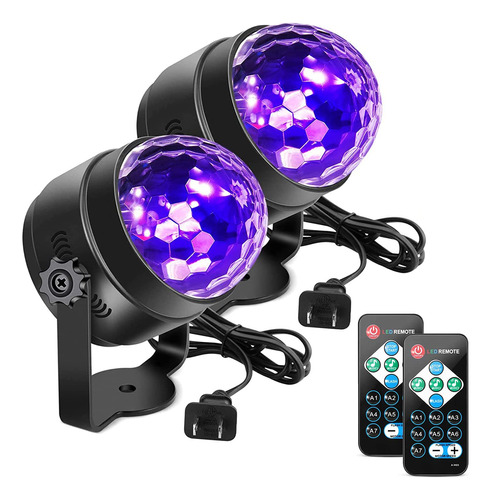 Litake - Luz Negra, Luz Negra Led Uv De 6 W Para Suministros