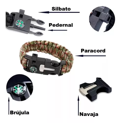 Pulsera Paracord Supervivencia