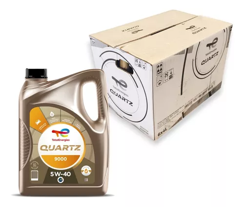 Aceite Para Motor Total Quartz Sintetico 9000 5w-40 X 1l