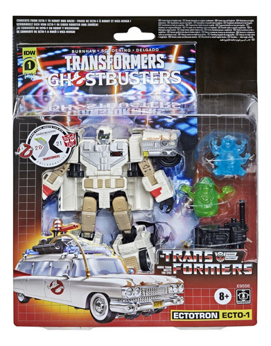 Transformers Ecto 1 Ghostbusters Figura Coleccionable Hasbro (Usado)