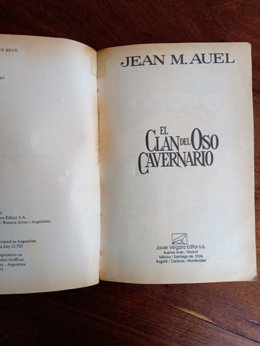 Imagen 4 de 5 de El Clan Del Oso Cavernario Novela De La Prehistoria - Auel
