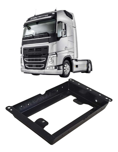 Suporte Base Rebaixe Banco Para Volvo Fh 2015... Altura 60mm