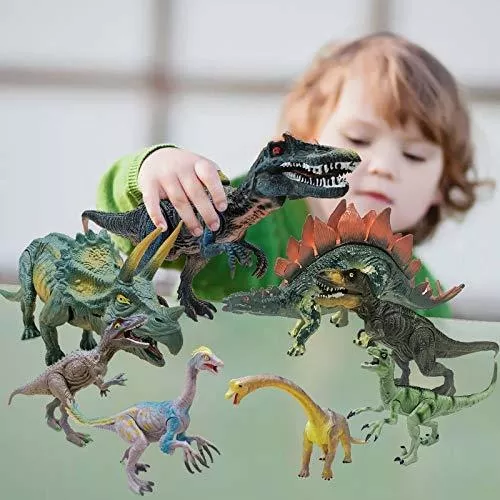 Juguetes De Dinosaurios Gigantes 8 Paquetes,para Niños-toys