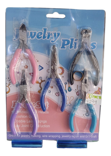 Piquetas/ Alicates 5 Unidades Jewerly Pliers (4194) 