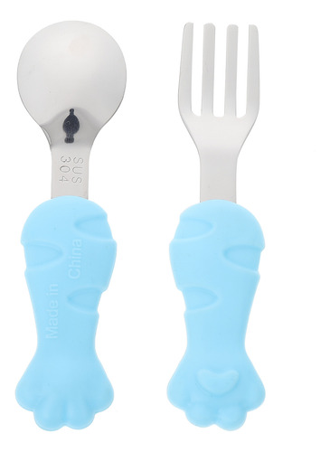 Cuchara De Entrenamiento Para Niños Pequeños Con Mango Corto