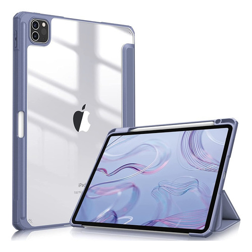 Estuche Funda  Smart Case Transparente Para iPad Air 5 10.9