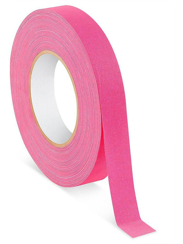 Cinta Gaffers - 2.5 Cm X 45. 7 M, Rosa Fluorescente - 3/paq