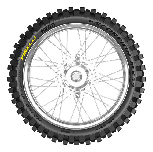 Pneu Traseiro 80/100-12 50m Pirelli Scorpion Mx32 Mid Soft