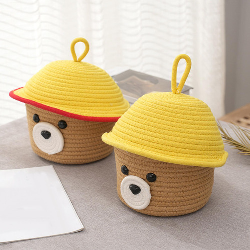 Cestas De Almacenamiento Creativas, Organizador De Mesa,