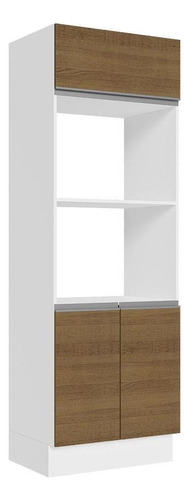 Torre Quente Madesa Acordes 100% Mdf - Branco/rustic G267506E