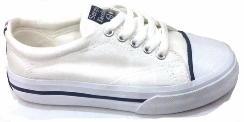 Zapatillas De Lona Blancas Sergio Tacchini | MercadoLibre
