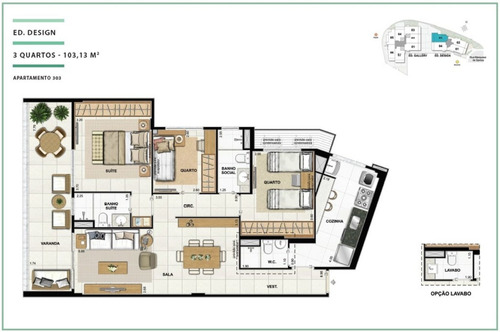 Imagem 27 de 30 de Apartamento - Ap00148 - 68822156