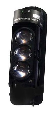 Sensor Detector Perimetral Con 3 Infrarrojo Para Alarmas Gsm