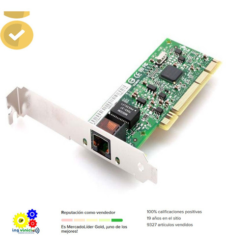 Tarjeta De Red Delta Gigabit 10/100/1000 Case Slim