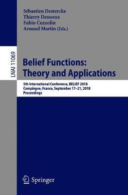 Libro Belief Functions: Theory And Applications - Sebasti...