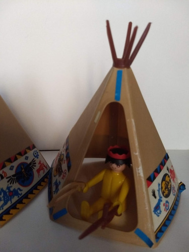 Playmobil Geobra Indios De 1974