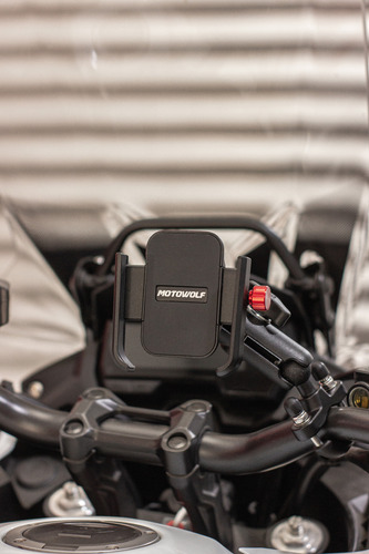 Soporte Elevador Parabrisas Versys 300 Con Soporte Celular