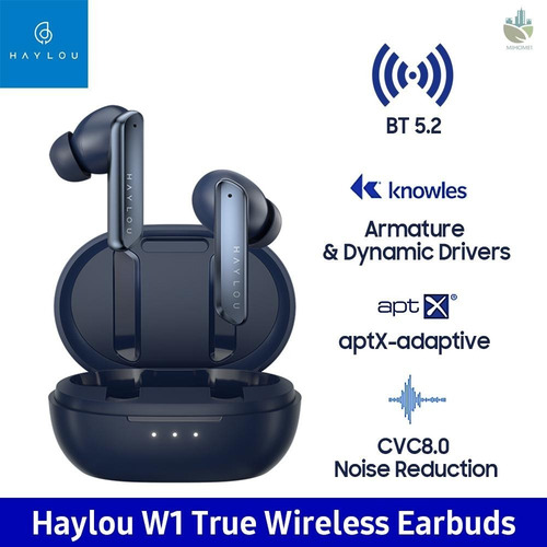 Imagem 5 de 7 de Fone De Ouvido Sem Fio Haylou W1 Com Bluetooth Original