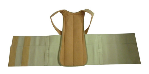 Corrector Postura Fajadorso Lumbar Sacro Ortopedica Unisex