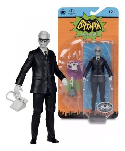 Alfred Pennyworth Batman 66 Platinum Dc Direct Mcfarlane
