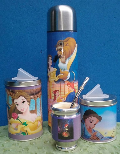 Equipo Matero Termo Mate Latas - Personalizados Con Fotos