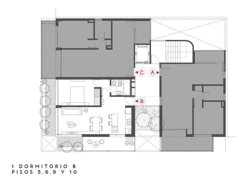 Imagen 28 de 33 de 1 Y 2 Dormitorios Con Mega Balcones