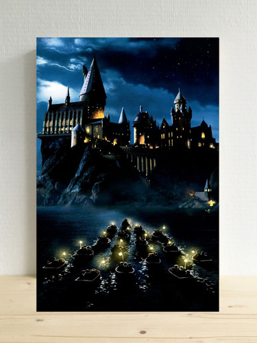 Cuadro Hogwarts Harry Potter Regalo Personalizado 20x30