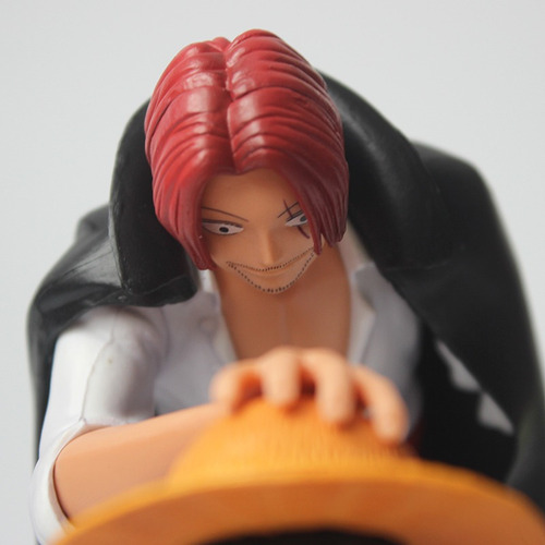 One Piece Luffy E Shanks Action Figure S/ Caixa