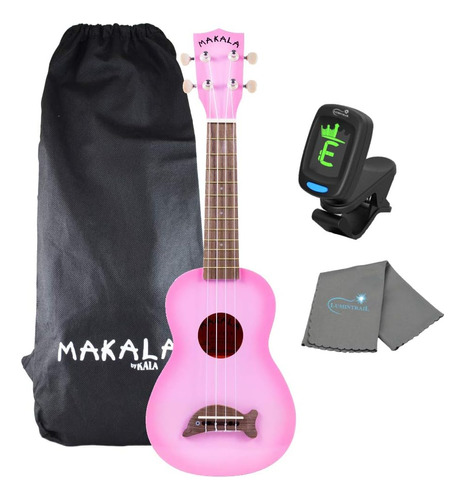 Ukelele Soprano Dolphin Burst Mksd/pkburst Paquete Afin...