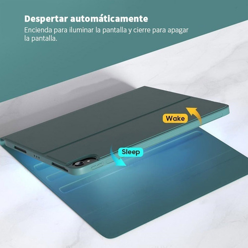 Imagen 6 de 9 de Funda Con Teclado Para iPad 9 8 7 Air3 Pro Ratón Ñ -fx152