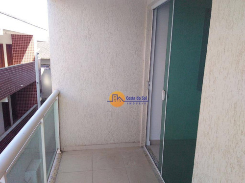 Lindo Apartamento Com 2 Dormitórios À Venda, 88 M² Por R$ 190.000 - Jardim Mariléa - Rio Das Ostras/rj - Ap0404