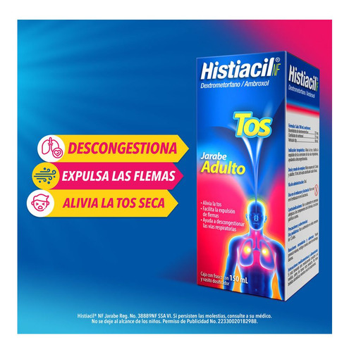 Histiacil Nf Jarabe Adulto Frasco Con 150 Ml
