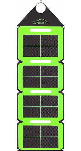 Cargador Solar Cigs De Película Fina De 7,6 W Por Solar Camp