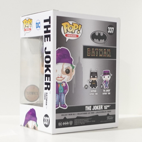 Funko Pop! Dc Comics Batman 1989 - The Joker 337 Chase (Usado)