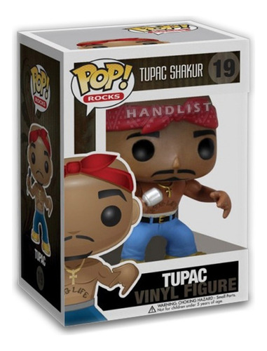 Funko Pop Rocks Tupac Shakur - Tupac 19
