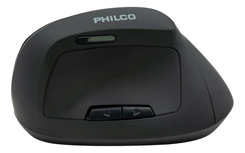 Mouse Vertical Inalámbrico Recargable Philco Pro Color Negro