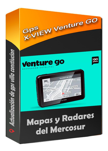 Actualización Gps X-view  Venture Go Igo Primo