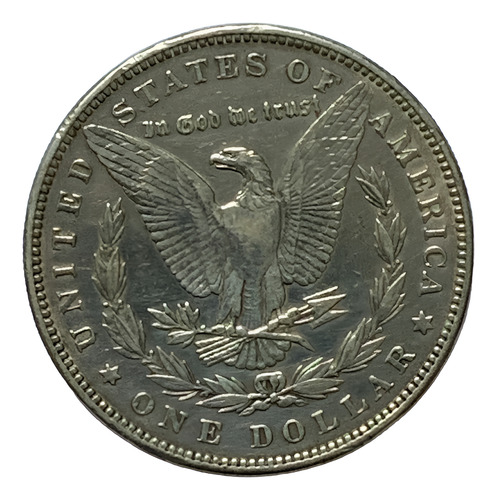 Robmar-usa-morgan 26,73g. De Plata-900-año 1889-capsula-n°12