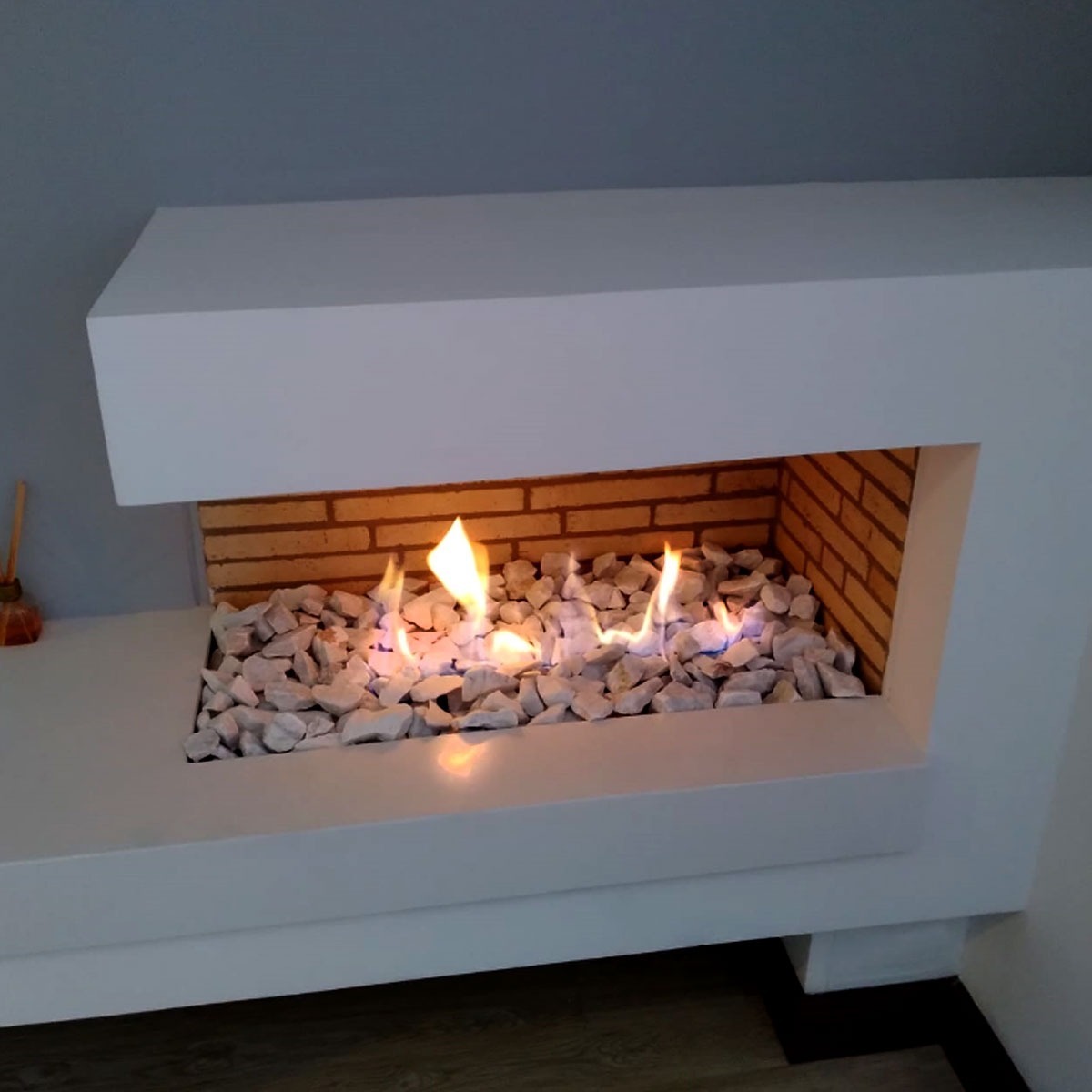 Chimeneas A Gas. Construcción. Decoración. Diseño Interior. | Mercado Libre