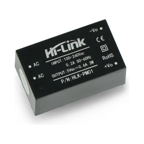 Mini Fuente Hlk-pm01 5v 3w , 100-240vac A 5vdc  Innovatech