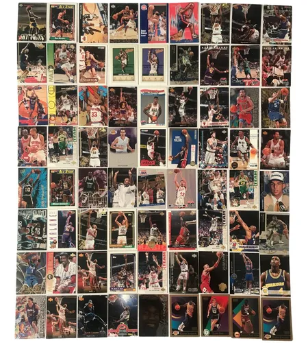 comprar 150 Cards Nba All Stars Y Hall Of Famers Bird Jordan Magic