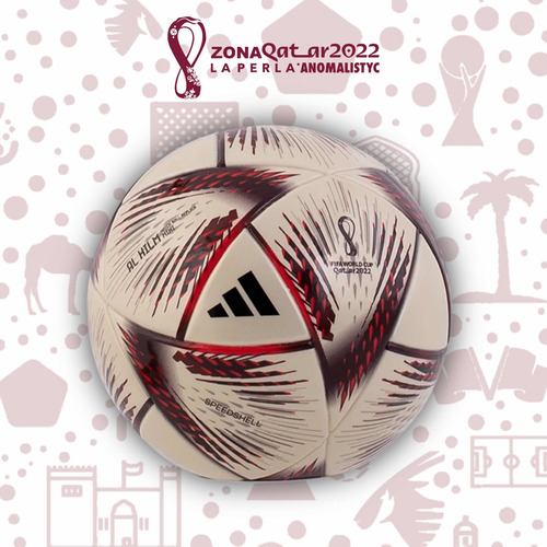 Mini Balón adidas Al Hilm Final Mundial Qatar 2022