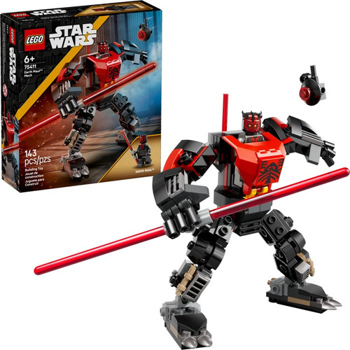 Lego Star Wars Meca De Darth Maul 75411 - 143pz 143 Darth Maul