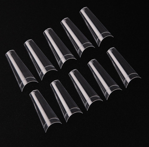 Tips Coffin Clear E41 X500u Abs