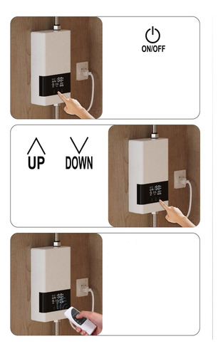 Termostato De Ducha For Calentador De Agua Instantáneo 110v