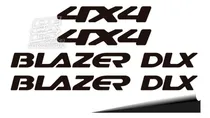 Comprar Calcos Chevrolet Blazer Dlx 4x4 Kit