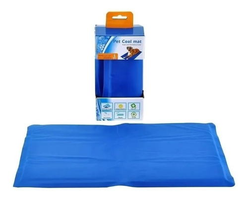 Manta Refrescante De Gel Frio Para Mascotas Talla L 50x90cm