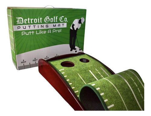 Putting Verde Para Interiores Con Retorno Automático De Bola